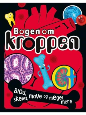 Bogen om kroppen - Børnebog - hardcover