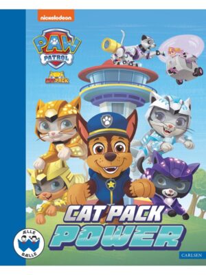 Cat Pack Power - Paw Patrol - Børnebog - hardcover