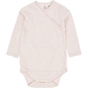 Copenhagen Colors Soft Pink Stripe Wrap Body - Str. 80