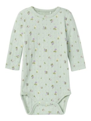 Danina langærmet body - light green - 50
