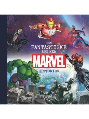 Den fantastiske bog med Marvel-historier - Børnebog - hardcover
