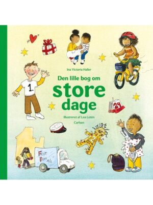 Den lille bog om store dage - Børnebog - hardcover