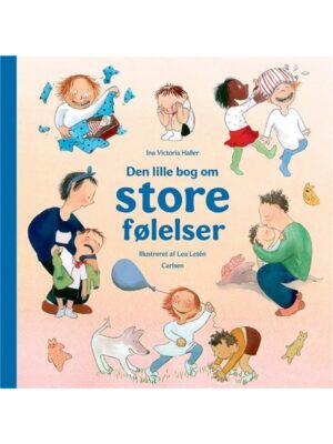 Den lille bog om store følelser - Børnebog - hardcover