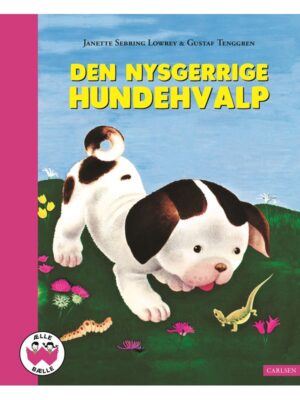 Den nysgerrige hundehvalp - Børnebog - hardcover