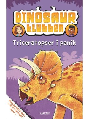 Dinosaurklubben (2): Triceratopser i panik - Børnebog - hardcover