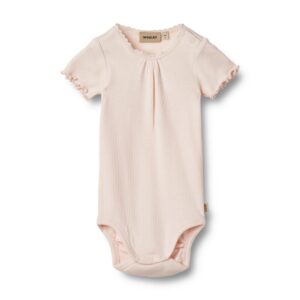 Edna kortærmet rib body - Soft rose2596 - 62