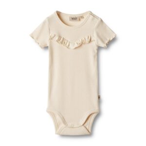 Edna kortærmet rib body - cream - 56