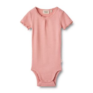 Edna kortærmet rib body - rosette - 56