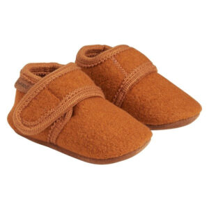 En Fant Baby Uld Futter Leather Brown - Str. 19-20