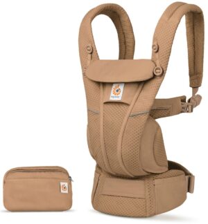 Ergobaby Omni Breeze Bæresele, Camel Brown