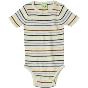 FUB Multi Stripe Baby Rib Body - Str. 74