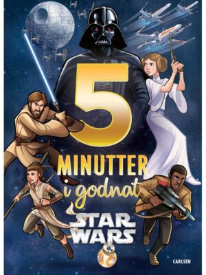Fem minutter i godnat - Star Wars - Børnebog - hardcover