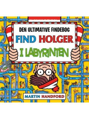 Find Holger i labyrinten - Børnebog - hardcover