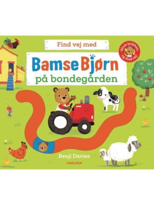 Find vej med Bamse Bjørn: På bondegården - Børnebog - Board books