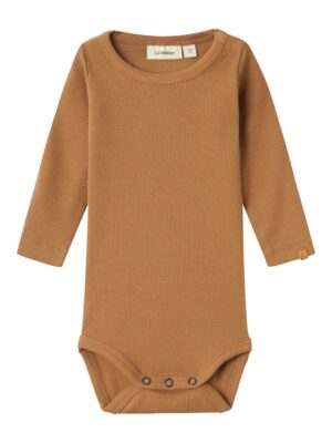 Gago fan langærmet slim body - TIGERS EYE - 74