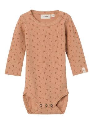 Gago langærmet slim body - nougat - 80
