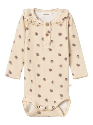 Gaya langærmet slim body - FOG - 68