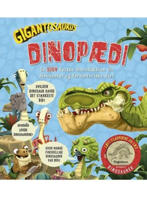 Gigantosaurus - Dinopædi (børneleksikon med flappe - Børnebog - Board books