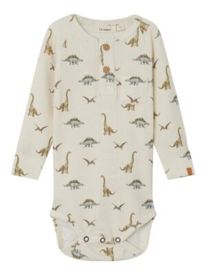 Gio bob langærmet slim body - TURTLEDOVE - 80