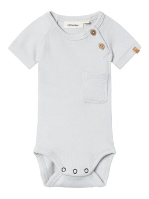 Goga kortærmet slim body - OYSTER - 86