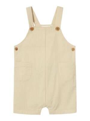 Homan løs overall shorts - Bleached Sand - 86