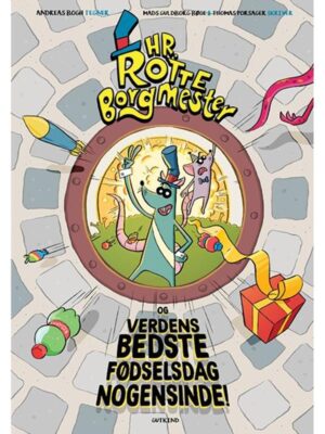 Hr. Rotteborgmester - Verdens bedste fødselsdag no - Børnebog - hardcover