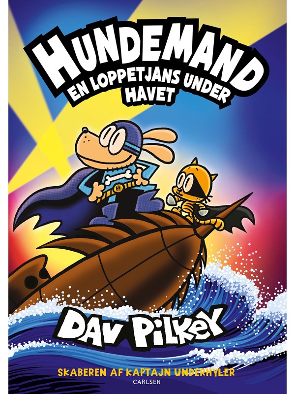Hundemand (11) - En loppetjans under havet - Børnebog - hardcover Hundemand (11) - En loppetjans under havet - Børnebog - hardcover