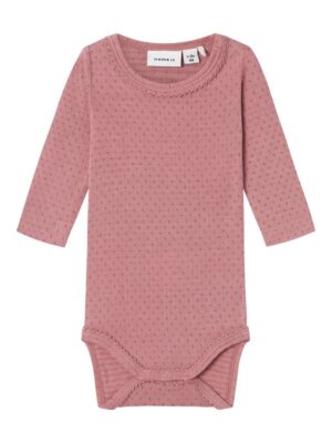 Husia r langærmet body - Nostalgia Rose - 74