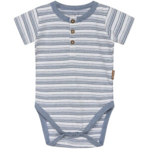 Hust & Claire Baby Blue Fog Melange Bob Body - Str. 86