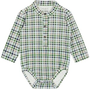 Hust & Claire Baby Blue Night Boye Skjorte Body - Str. 68