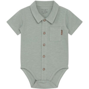 Hust & Claire Baby Jade Green Bay Skjorte Body - Str. 62