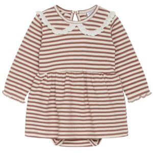 Hust & Claire Baby Red Clay Denete Body Kjole - Str. 92