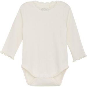Huttelihut Rib Eggnog Body - Str. 92 cm