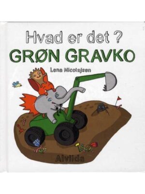 Hvad er det? Grøn gravko - Børnebog - Board books