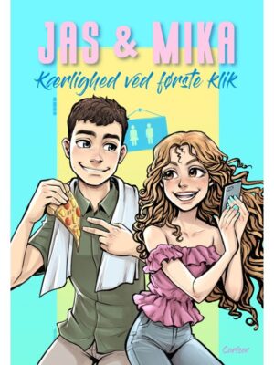 Jas & Mika - Kærlighed ved første klik - Børnebog - hardcover