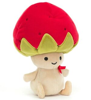 Jellycat Bamse - 17 cm - Straw-Beret Sallie