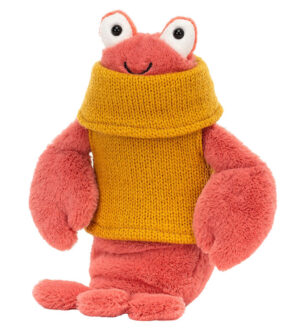 Jellycat Bamse - 21x12 cm - Cozy Crew Lobster