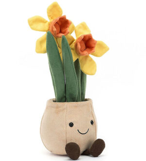 Jellycat Bamse - 29x11 cm - Amuseables Daffodil Pot
