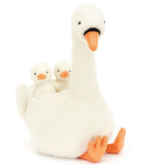 Jellycat Bamse - 39x18 cm - Featherful Swan