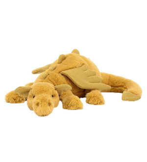 Jellycat Bamse - Lille - 8x30 cm - Golden Dragon