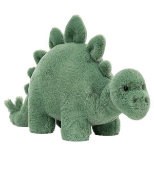 Jellycat Bamse - Medium - 16x12 cm - Fossily Stegosaurus