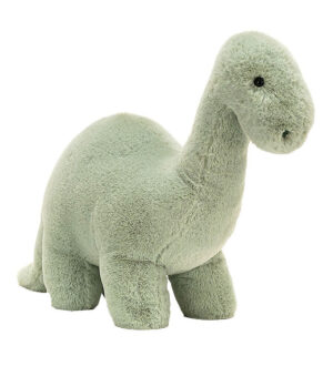 Jellycat Bamse - Medium - 26x12 cm - Fossilly Brontosaurus