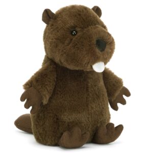 Jellycat Nippit Bæver 13 cm