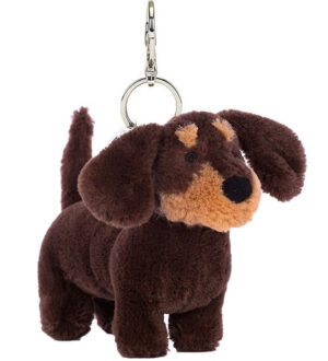 Jellycat Nøglering - 11 cm - Sausage Dog