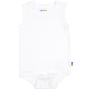 Joha Bambus Hvid Body U/Æ - Str. 80 cm