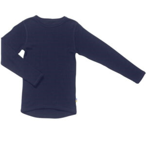 Joha Uld Rib Marine Bluse - Str. 130