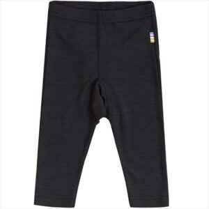 Joha Uld/Silke Sort Leggings - Str. 70