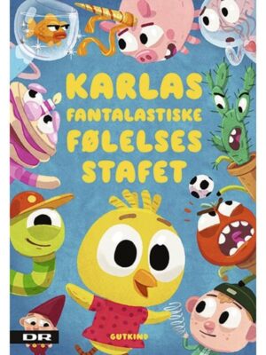 Karlas fantalastiske følelsesstafet - Børnebog - hardcover