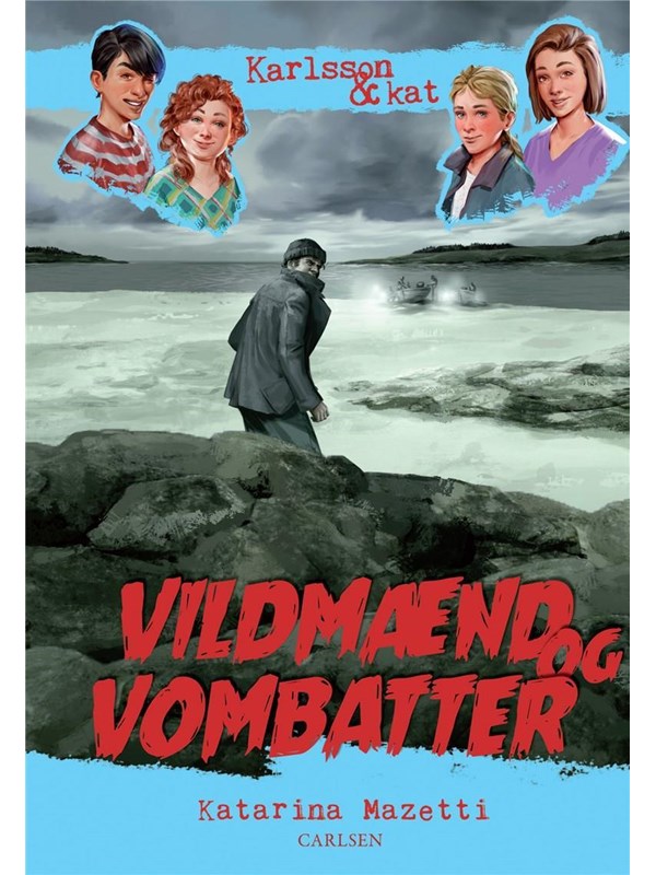 Karlsson & kat (2) - Vildmænd og vombatter - Børnebog - hardcover Karlsson & kat (2) - Vildmænd og vombatter - Børnebog - hardcover