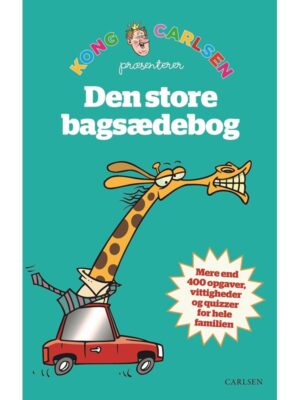 Kong - Den store bagsædebog - Børnebog - hæfte